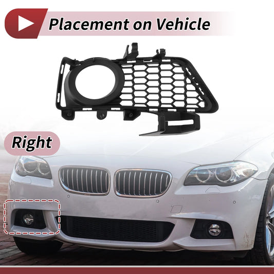 1 Pc Front Right Fog Light Grill for BMW 3 Series (2012)