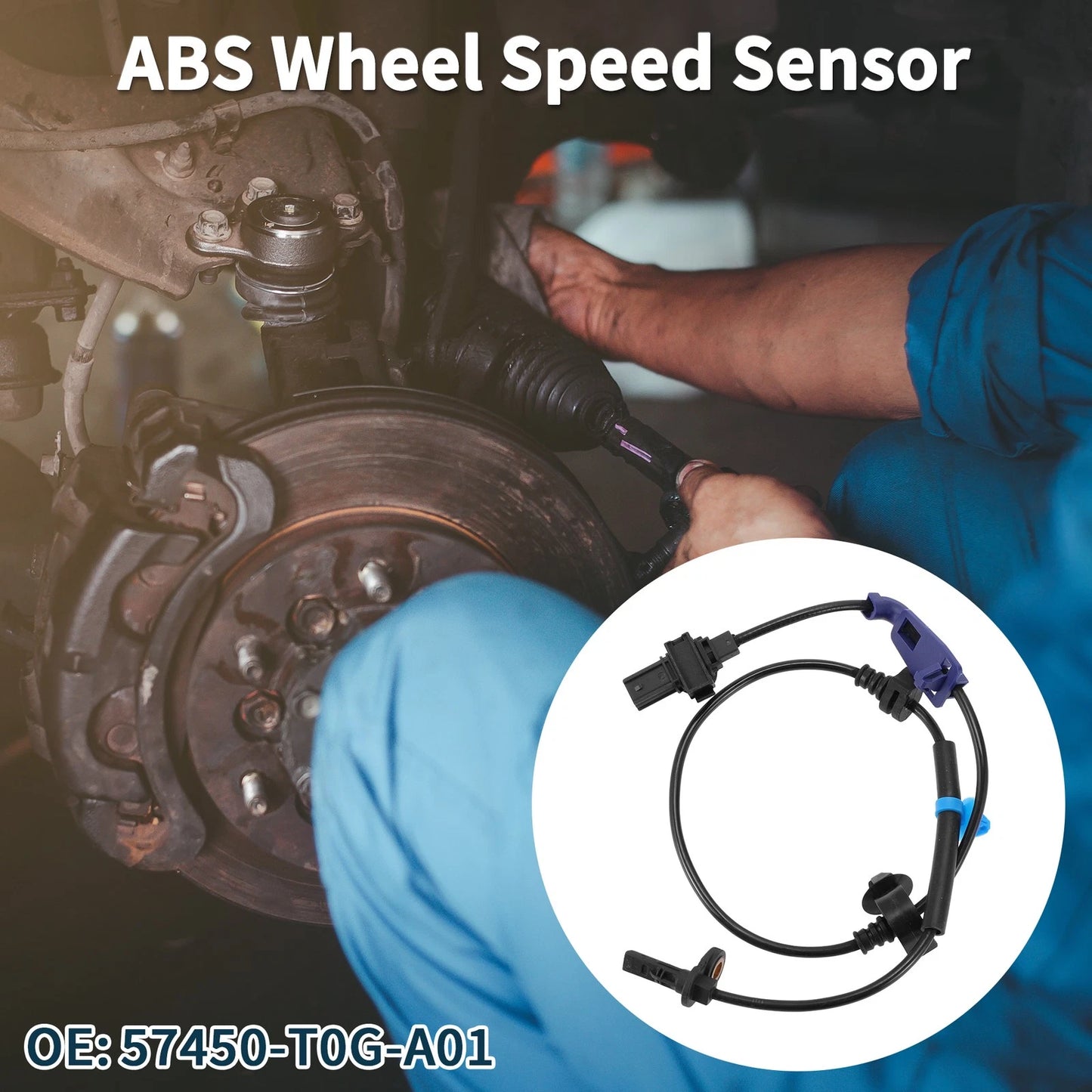 ABS Wheel Speed Sensor for Honda CR-V Front Right (2012-2016)