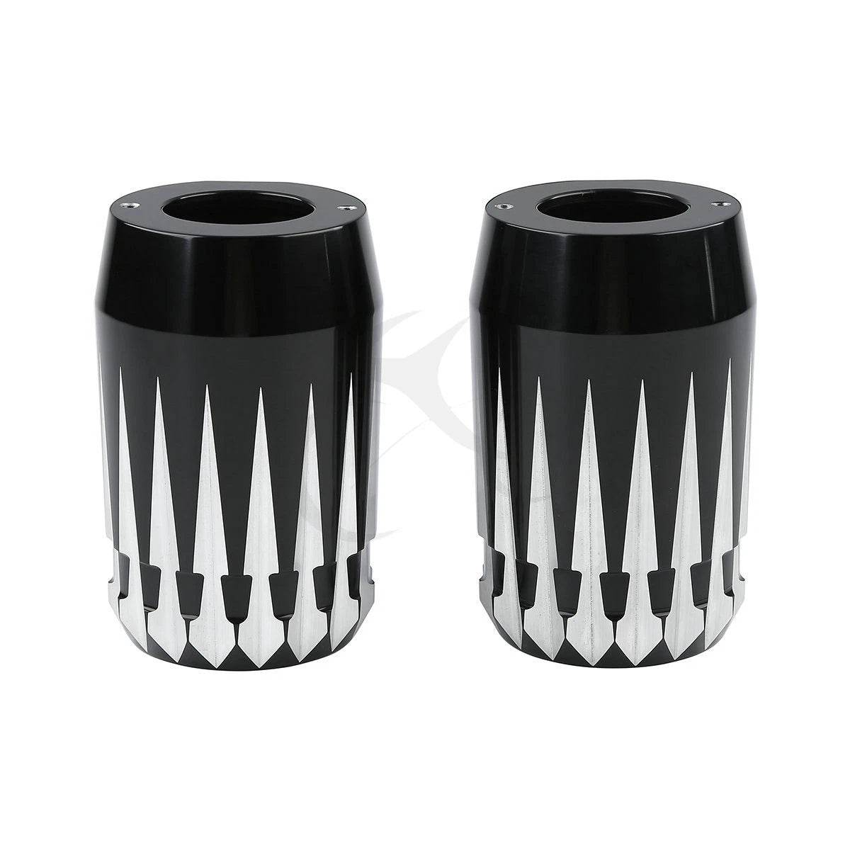 Aluminum Upper Fork Slider Covers for Harley Road King Electra Glide (84-13)