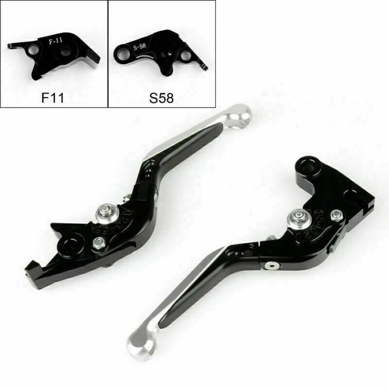 Adjustable Brake Clutch Lever for Aprilia RSV4 (2009-2014) Silver