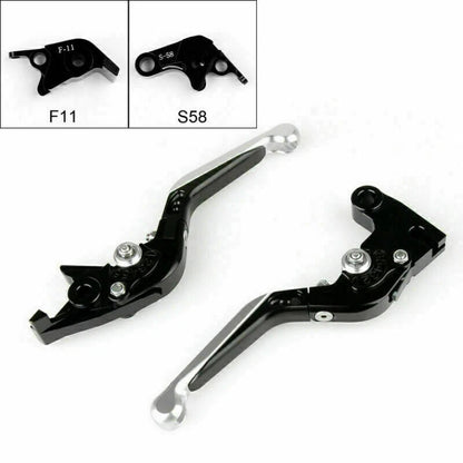 Adjustable Brake Clutch Lever for Aprilia RSV4 (2009-2014) Silver