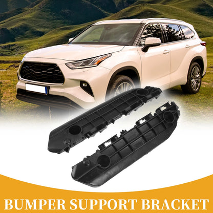 Front Bumper Support Bracket for Toyota Highlander (2008-2010) - 1 Pair