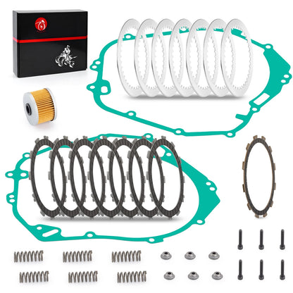 Clutch Plates Kit w/ Oil Filter for Polaris Predator 500 / Outlaw (2003–2007)
