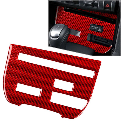 Central Console CD Panel Cover Trim for Nissan GTR R35 (2008-2016) Carbon Red