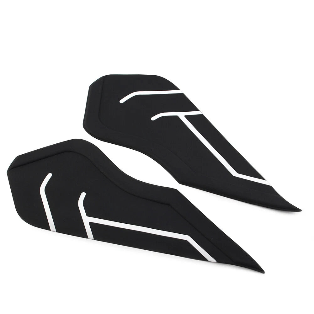 Fuel Tank Pad Sticker Rubber for YAMAHA TENERE 700 XTZ700 (2018-2022) Black