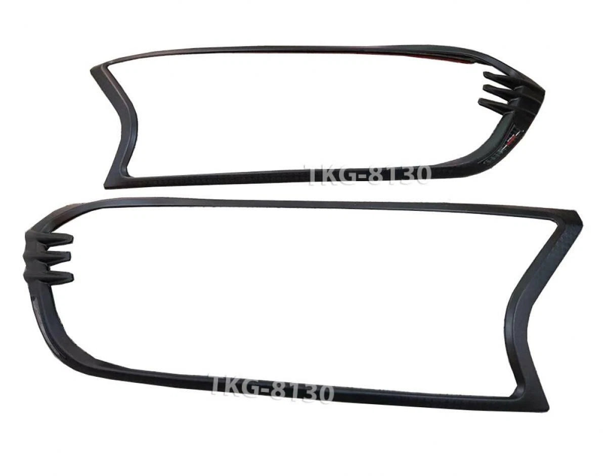 Black Headlight Cover Trim for Ford Ranger Px(2016-2019)