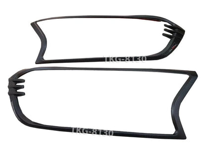 Black Headlight Cover Trim for Ford Ranger Px(2016-2019)