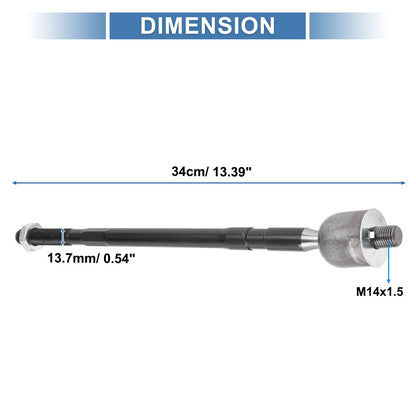 Front Inner Tie Rod Ends for Toyota RAV4, Corolla, Chevrolet Prizm