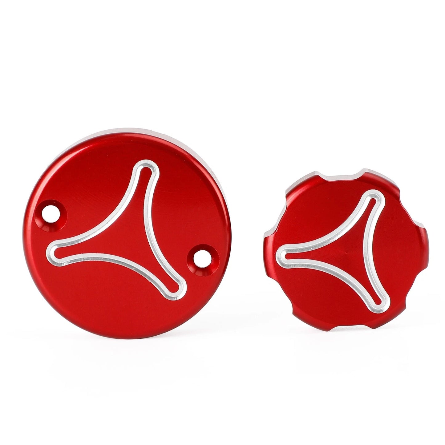 Brake Fluid Reservoir Cover Red for Ducati Panigale, Streetfighter (2020-2023)