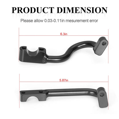 2 x Hand Wind Guard Mounts for Sportsman Scrambler 850 XP1000 (2013–2020)