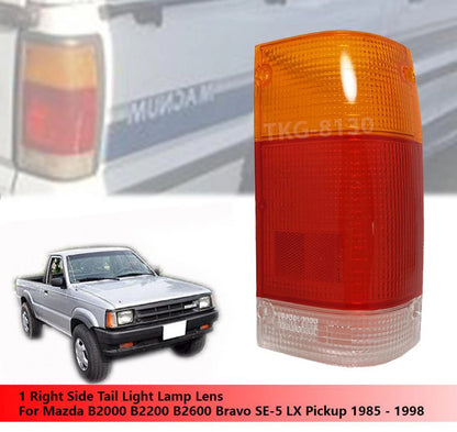 Right Side Rear Tail Light Lens for Mazda  B2000 B2200 B2600 (1986-1993)