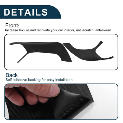Door Kick Guard for Mazda 3 Axela Black Front Rear Driver Passenger Side