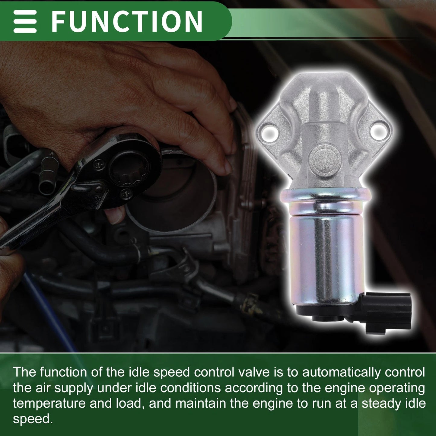 Idle Air Control Valve for Ford Escape V6 3.0L (2003-2004)