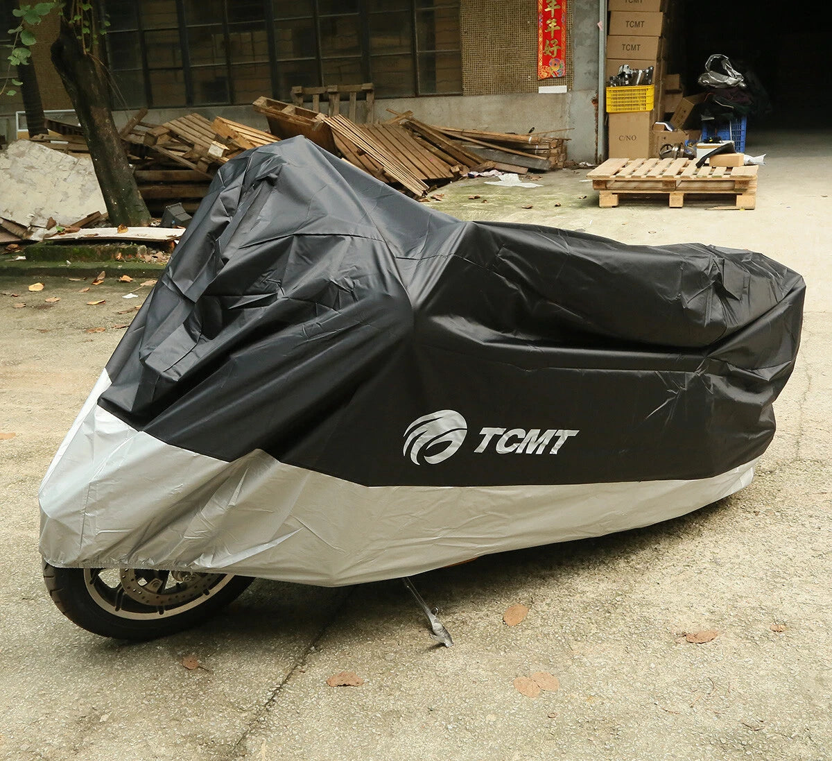 Motorcycle Storage Cover Waterproof UV Rain Protector for Street Bike