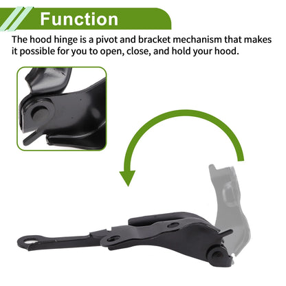 Bonnet Hinges for Toyota 4Runner 2003-2009 Front Bonnet Bracket 2 x Parts