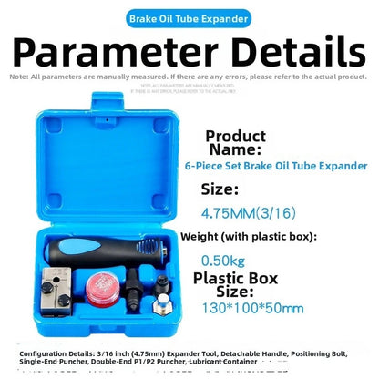 Brake Flaring Tool No Pipeline Dismantling Alloy Handle