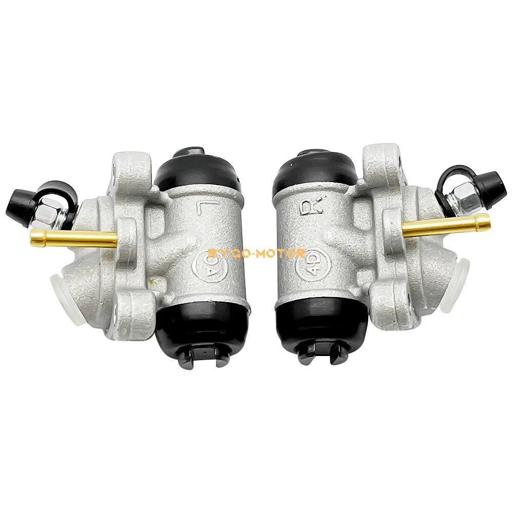 Front Brake Wheel Cylinders W/Shoes for Honda TRX300 FourTrax 2x4 (1988–1992)