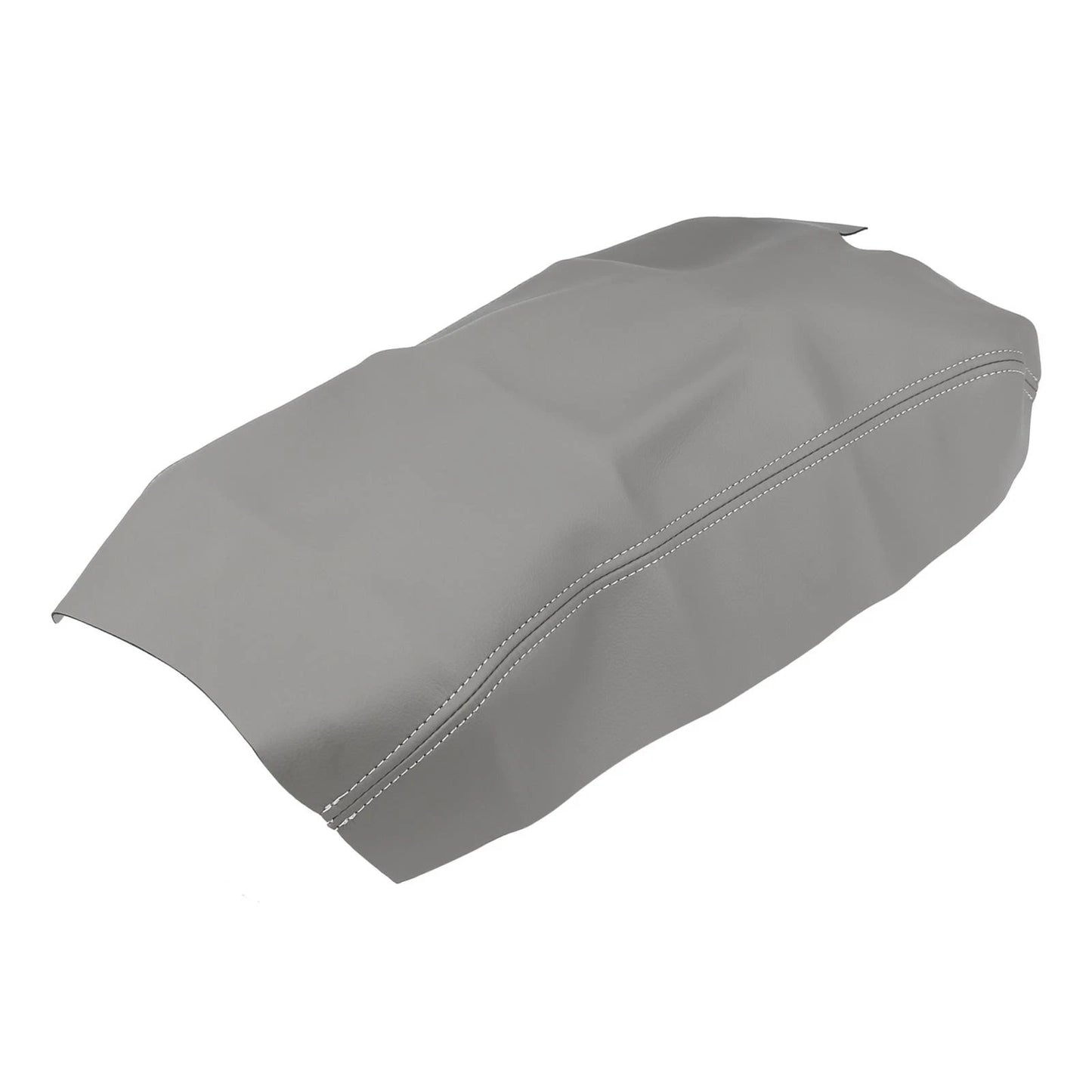 Car Center Console Lid Armrest Cover for Ford F150 (2009-2014) Gray