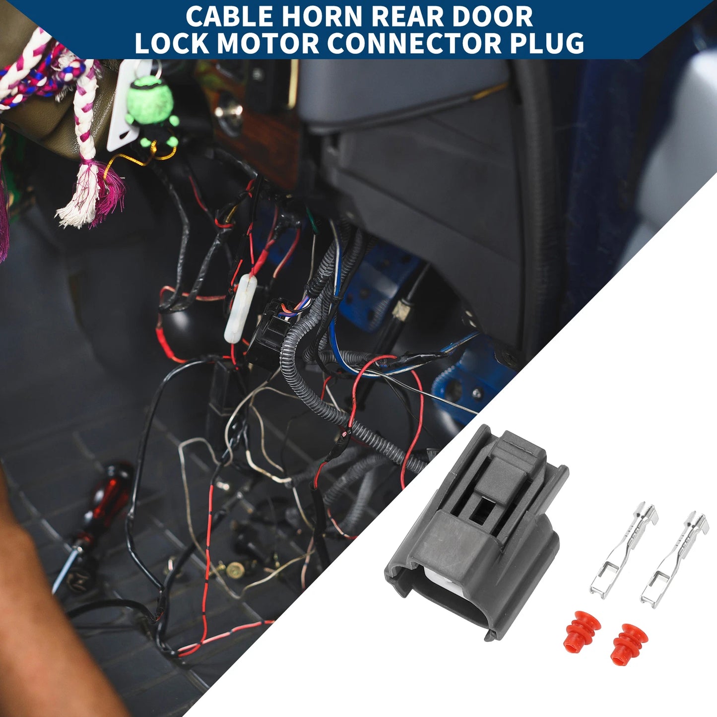 Rear Door Lock Motor Connector Plug for Honda