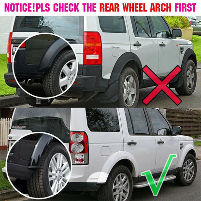 4 x Mud Flaps for Land Rover Discovery 3 LR3 (2004-2009)