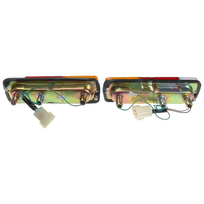 LH & RH Taillights Pair for Toyota Hilux Trayback Utes (1982-2005)