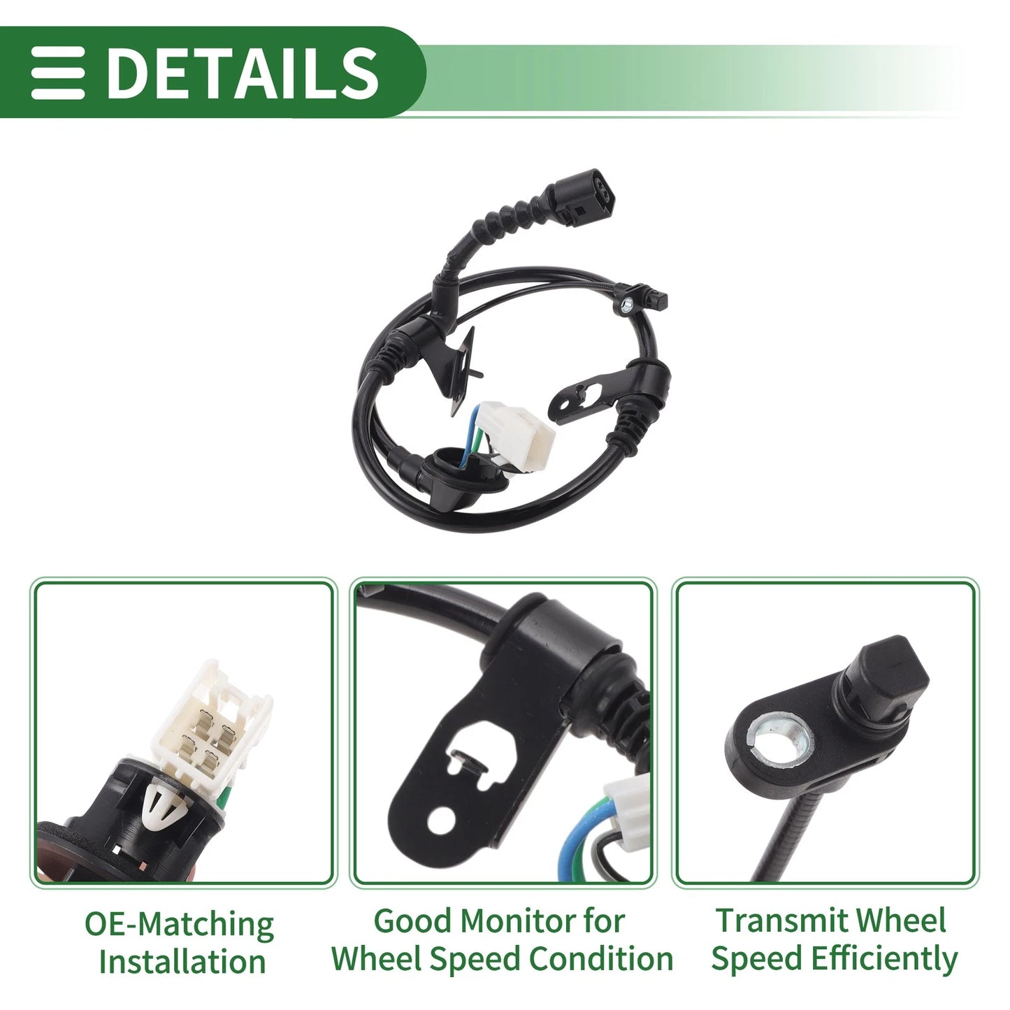 ABS Wheel Speed Sensor for Mazda CX-5 (2011-2023) 1 Pc