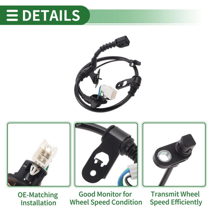 ABS Wheel Speed Sensor for Mazda CX-5 (2011-2023) 1 Pc