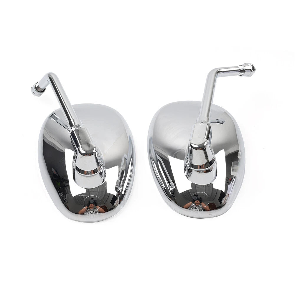 Oval Rearview Mirror for Honda Shadow Spirit 750 1100 VTX1300 VTX1800 (2001-2010)