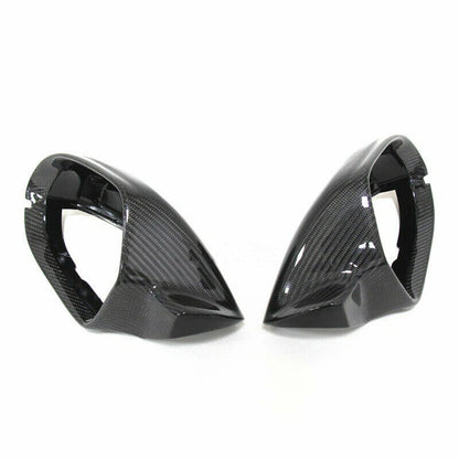 Carbon Fiber Mirror Housing Covers for Audi A6 C7 S6 RS6 (2012-2018)