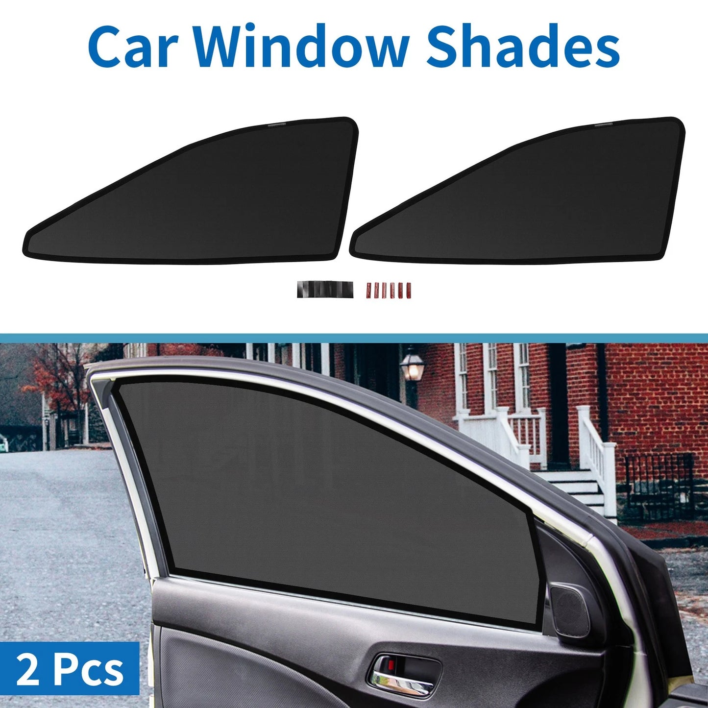 Window Cover for Toyota Crown 220 Series Net Black