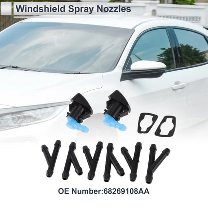 Windshield Washer Nozzle Y Hose Connector for Dodge