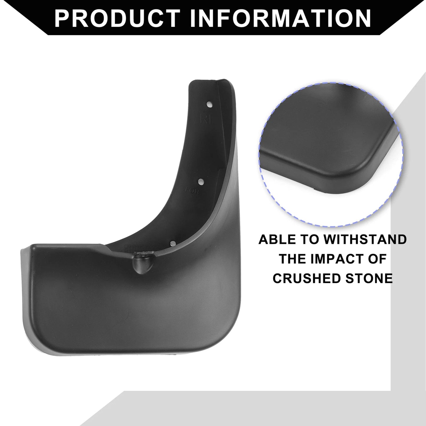 Mud Flap Splash Guards for Toyota Highlander (2001-2023)