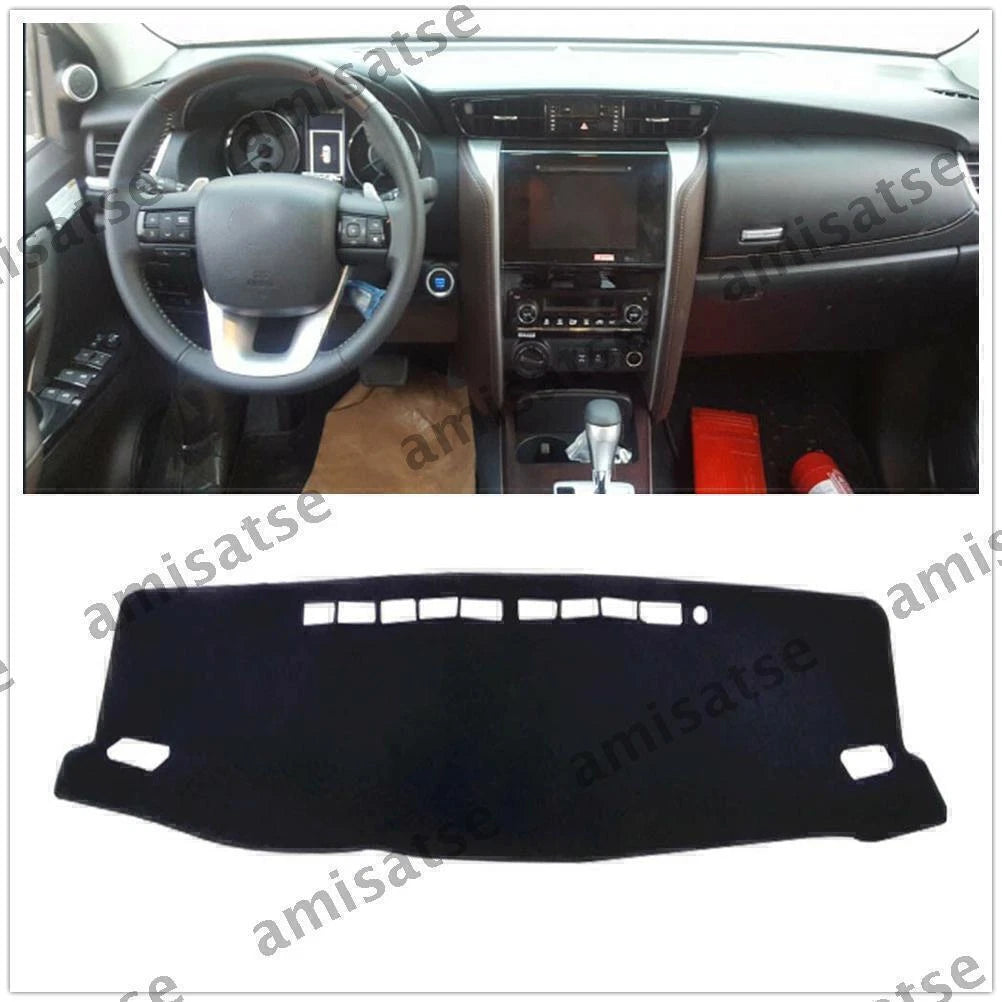 Dash Mat Sun Protection Cover for 2016+ Toyota Fortuner (2016-2023)