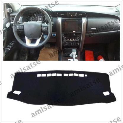Dash Mat Sun Protection Cover for 2016+ Toyota Fortuner (2016-2023)