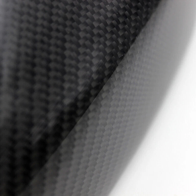 Real Carbon Fiber Stick-on Side Mirror Cover Caps For Land Rover Evoque 2014-19