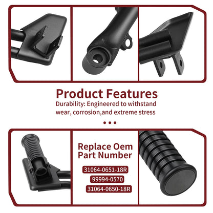 Passenger Foot Peg Set for Kawasaki Vulcan S EN650 (2015–2024)