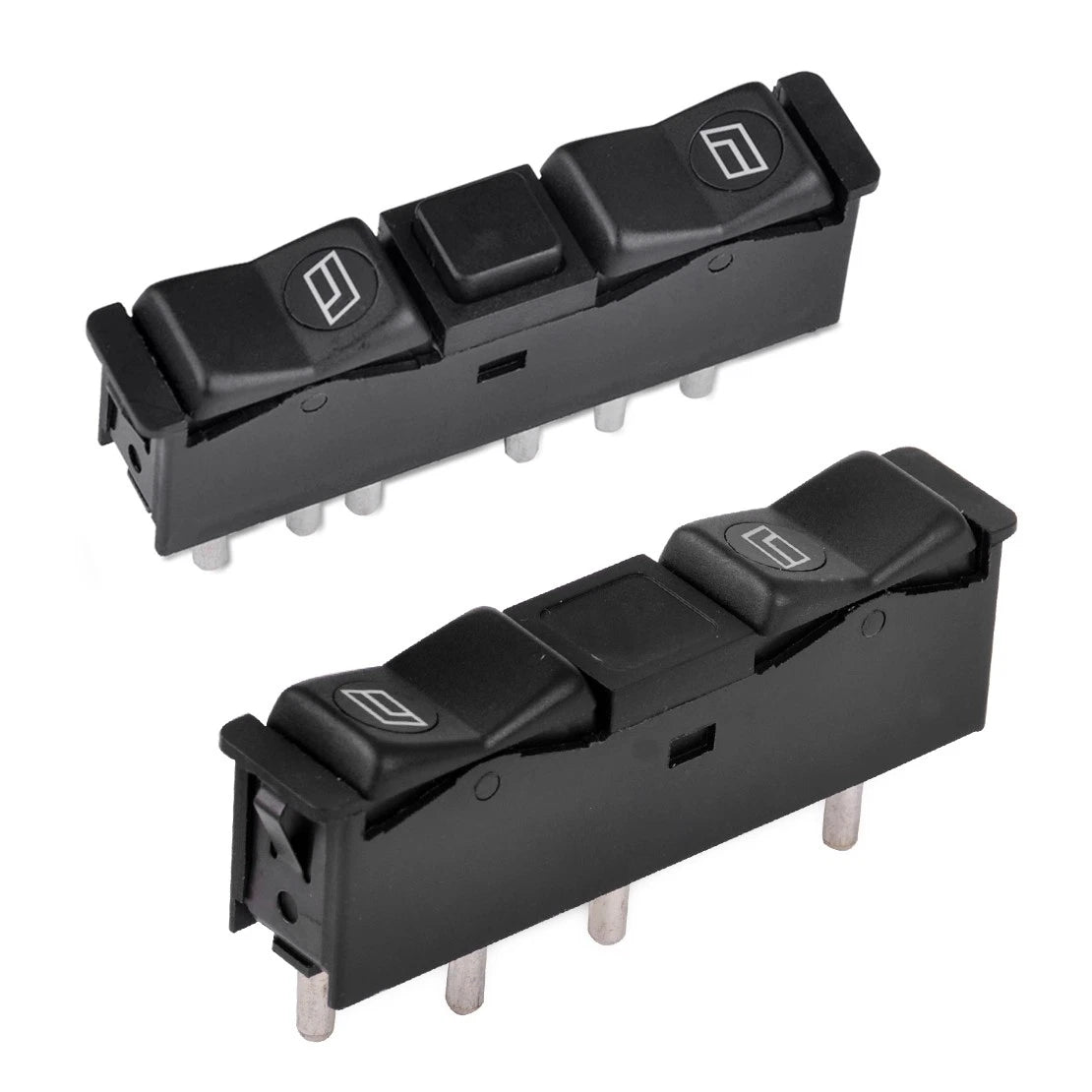 Power Window Switch + Emergency Light Switch for Mercedes W201 W126 (1982-1992)