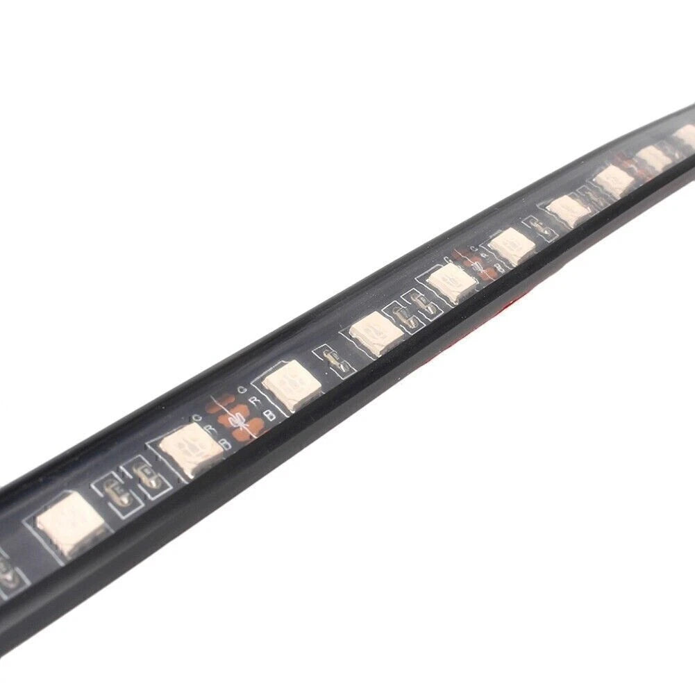 4in1 LED Car Interior Atmosphere Lamp Remote Control Footwell Lights
