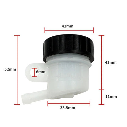 Brake Master Cylinder Fluid Reservoir Tank Oil Cup for Motorcycle