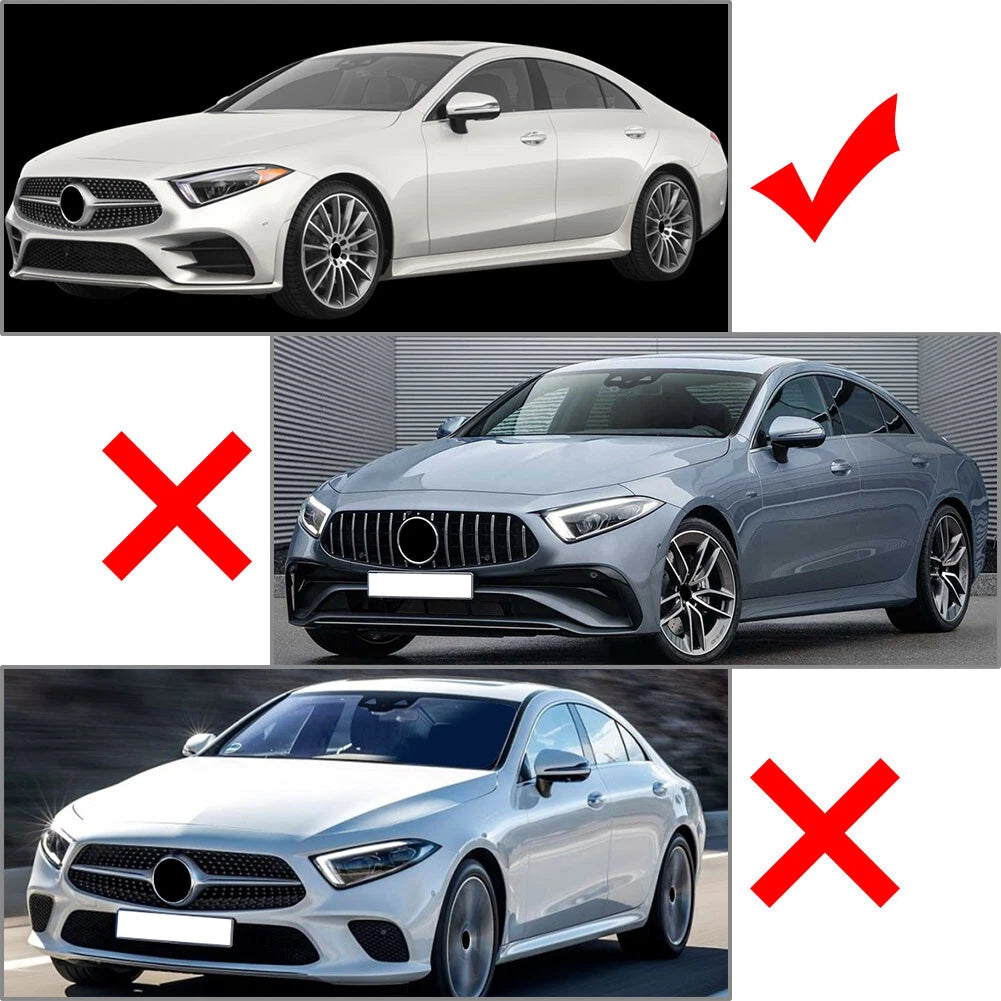 Front Bumper Lip Splitter Spoiler for Benz CLS-Class C257 (2018 - Present)