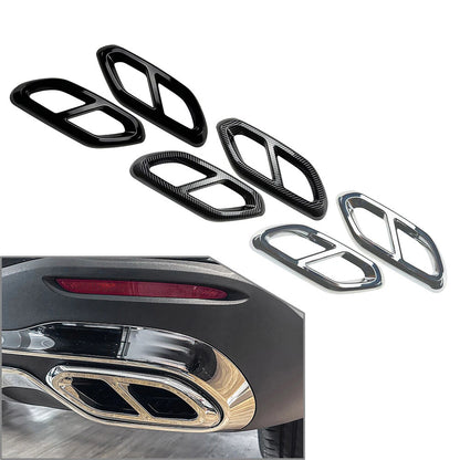 Exhaust Tail Pipe Muffler Tip Cover for Mercedes Benz GLC Class (2022-)