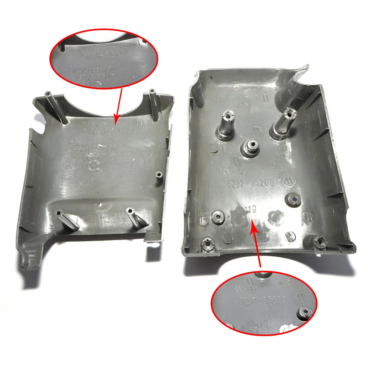Steering Column Cover for Toyota Hilux YN80 YN85 YN90 YN106 1988-1997
