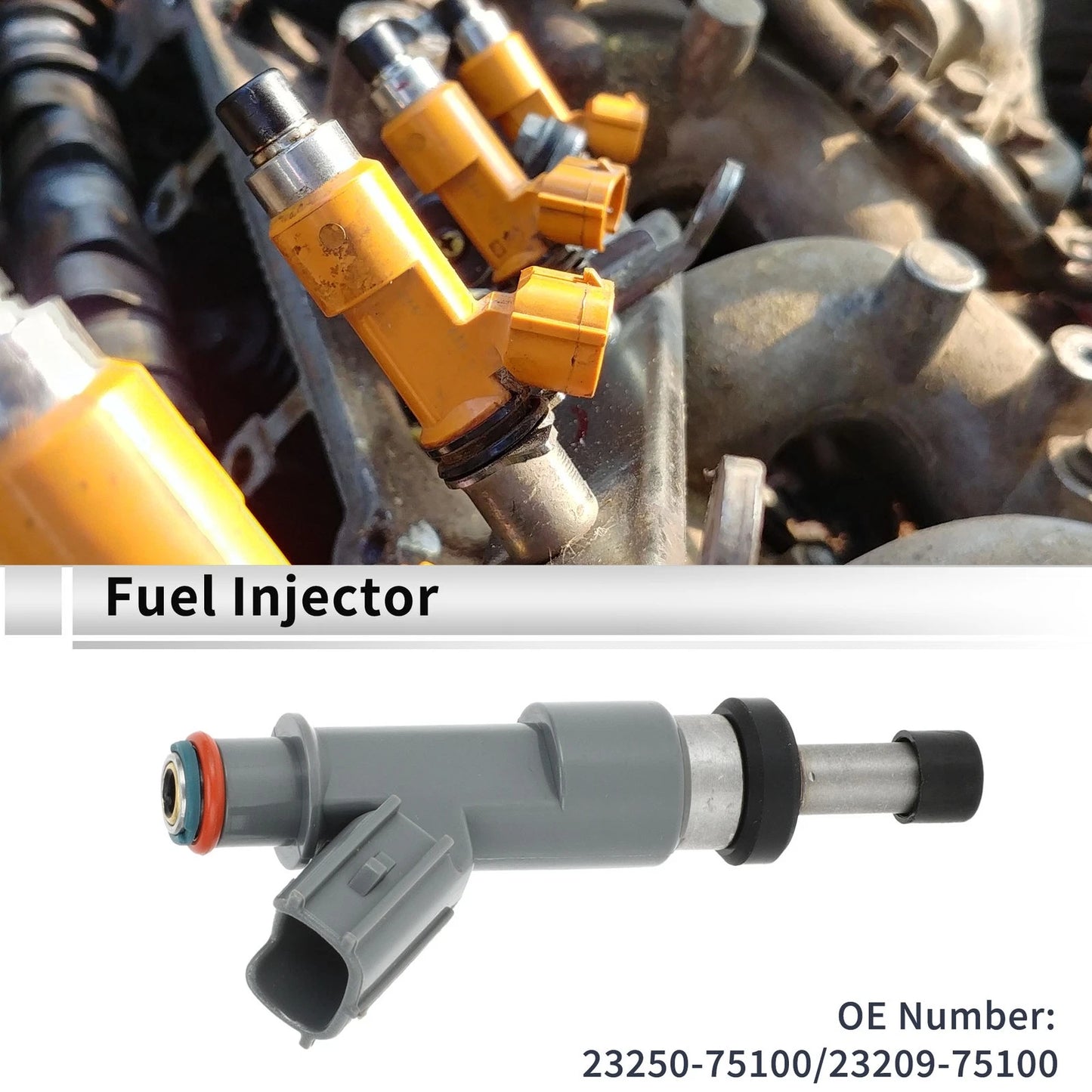 Fuel Injector for Toyota Tacoma 2.7L (2005-2016) - 1 x Gray