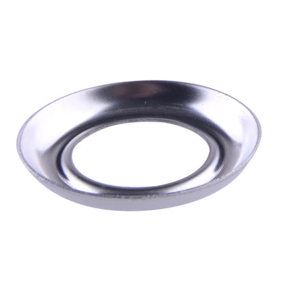 3/4" Round Chrome Bezels  LED Side Marker Light Covers for Truck Car Trailer
