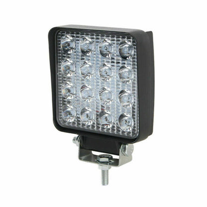 48W 12V/24V LED Working Lights Lamp Spotlight for Offroad Truck Car
