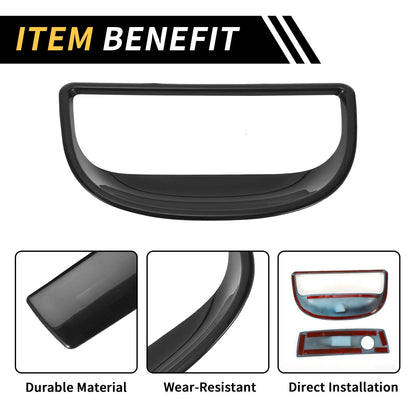 Glove Box Handle Switch Cover for Jeep Wrangler JK (2007-2017) Black