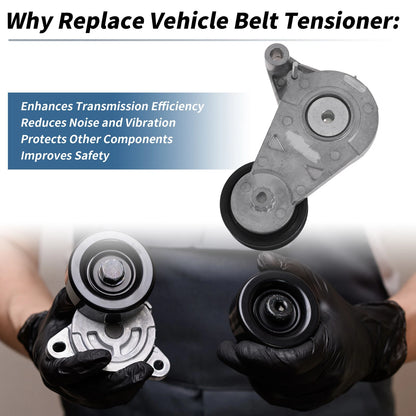 Belt Tensioner for Kia Sportage (2004-2010) - Metal 1 Pc