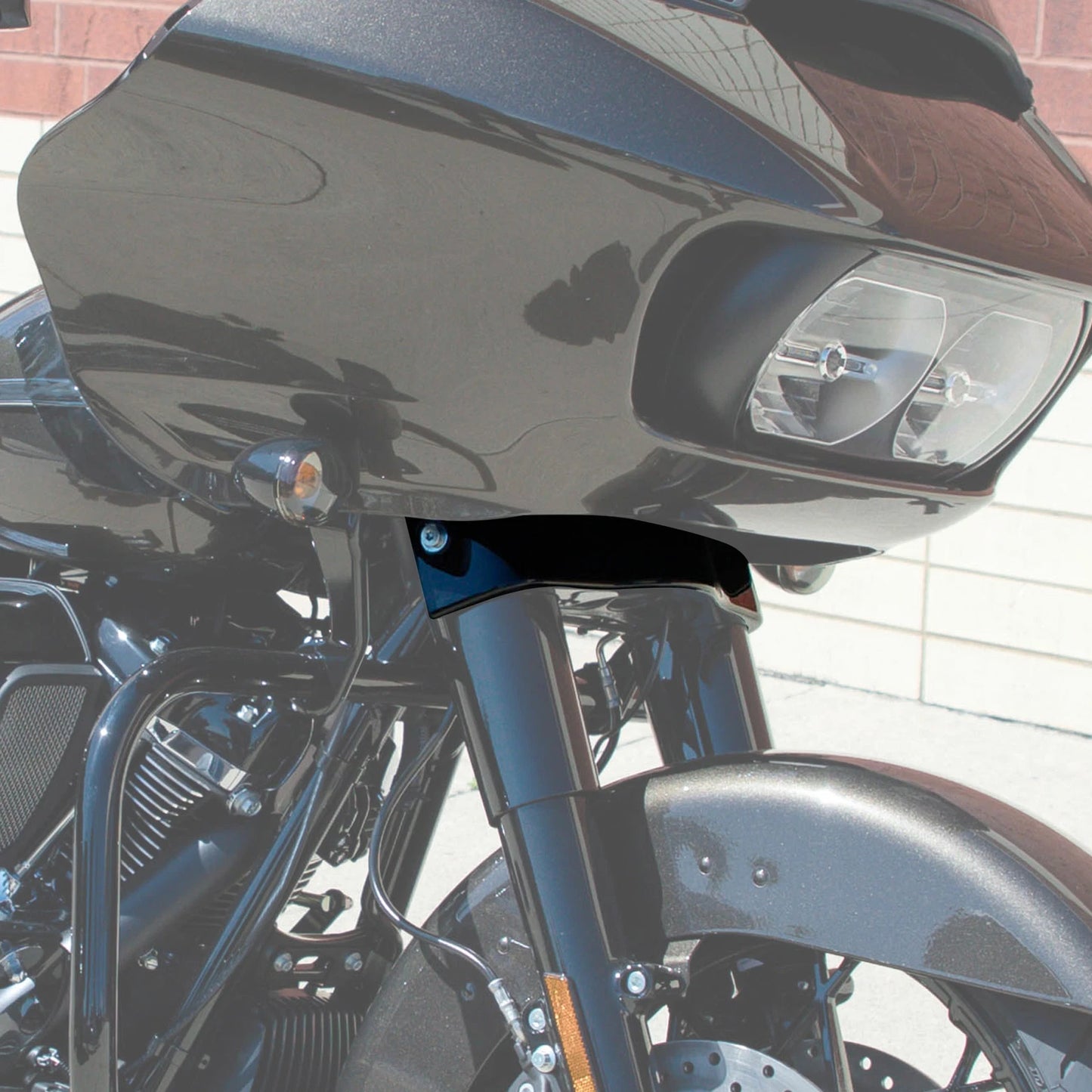 Black Outer Fairing Trim Skirt for Harley Davidson Road Glide (2015-2024)