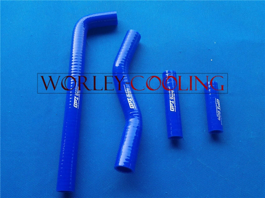 Blue Silicone Radiator Hose for YAMAHA WR250F (2001-2006)