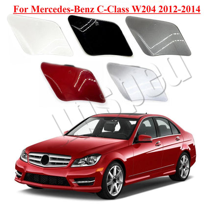 Front Bumper Tow Hook Hole Cover Cap for Mercedes-Benz C-Class W204 (2012–2014)